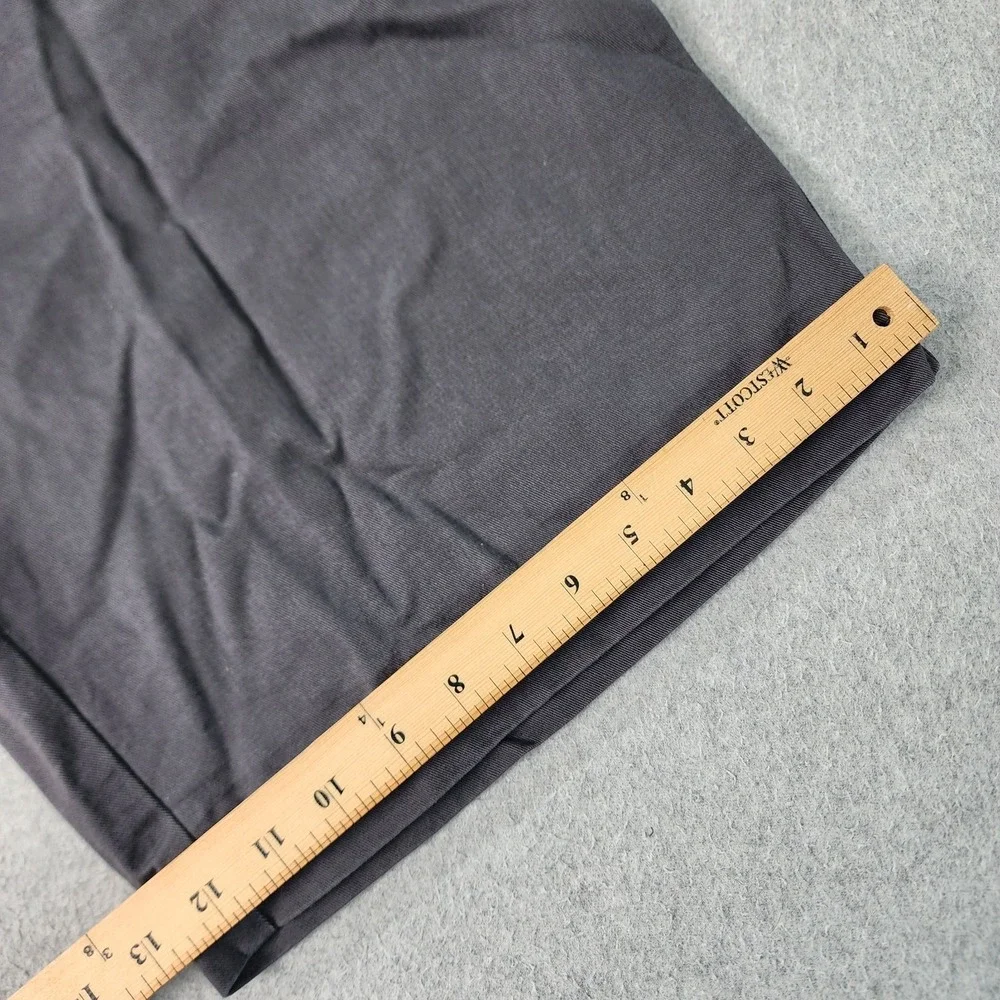 Izod Saltwater Shorts Mens 40x10 Gray Outdoor Cotton‎ Flat Front